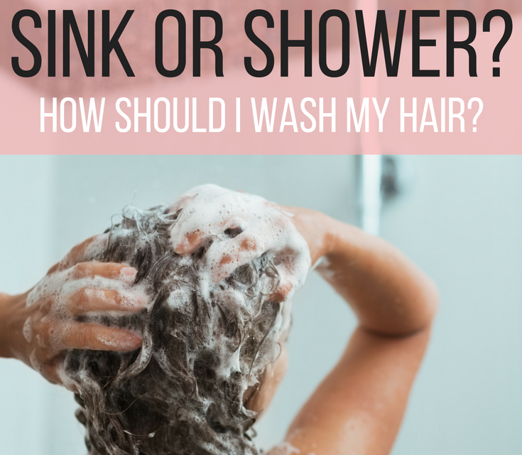 Should I Wash My Hair In The Kitchen Sink Or Shower