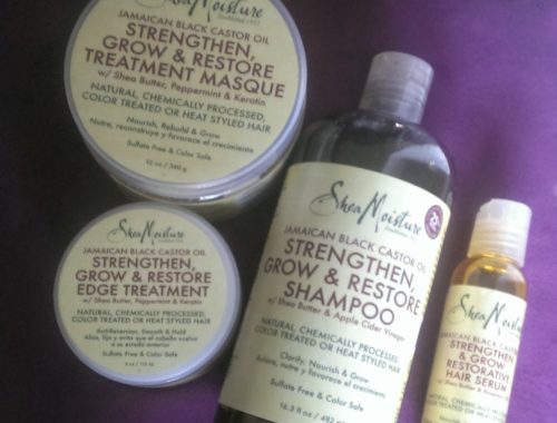 Shea Moisture Jamaican Black Castor Oil review - ClassyCurlies