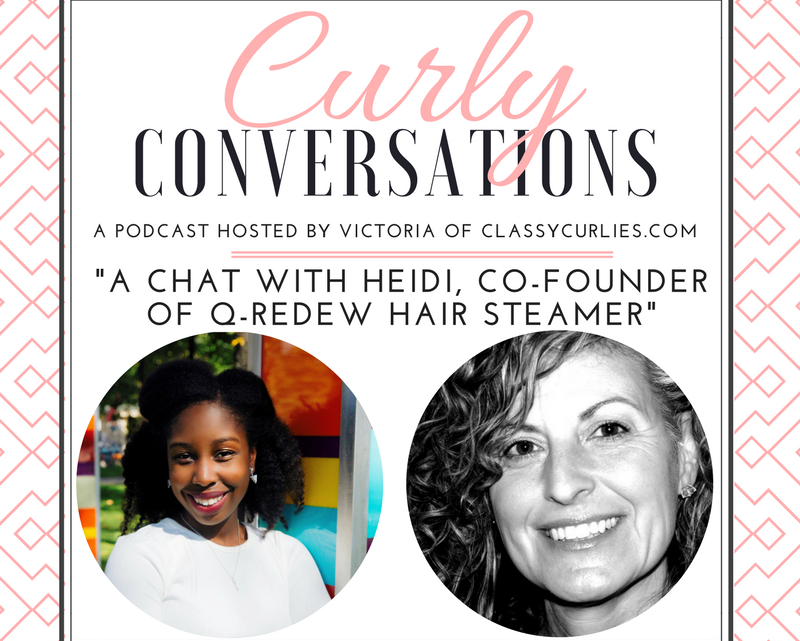 A chat with Heidi, the founder of Q-Redew hair steamer