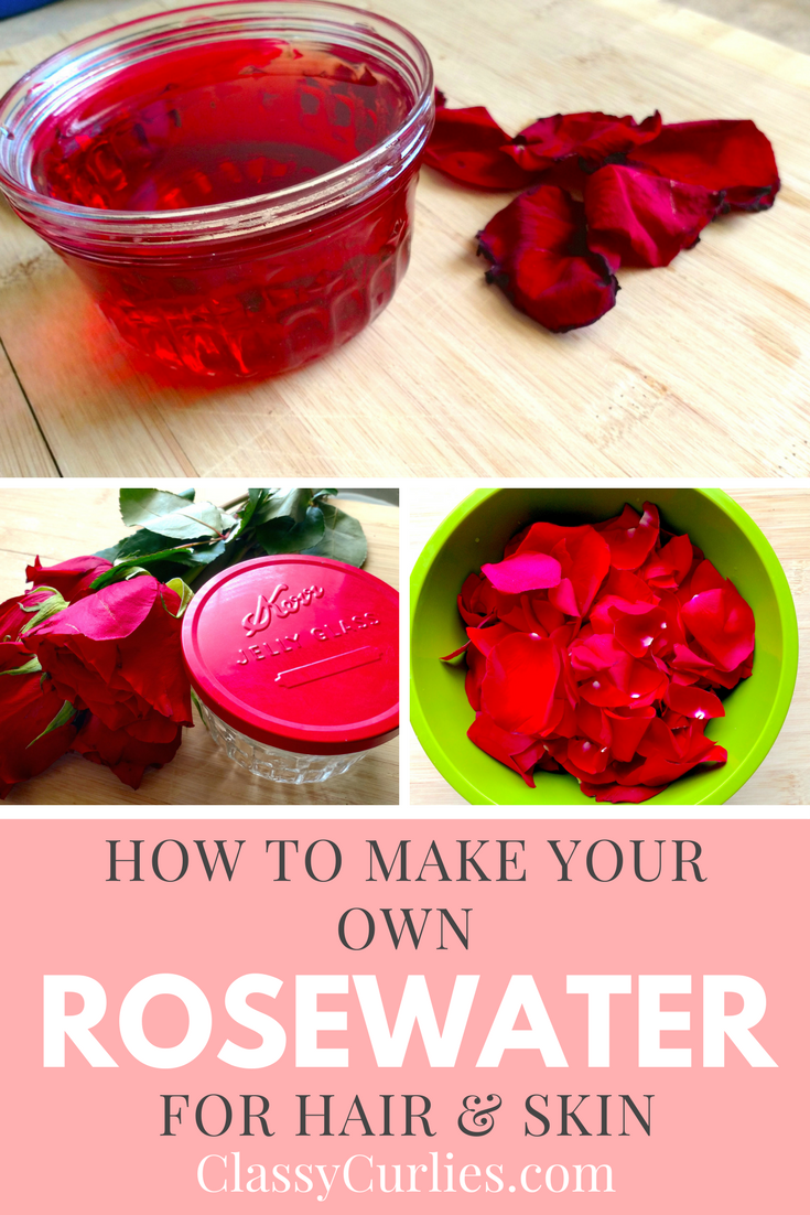 How To Make Rosewater Classycurlies Pin Classycurlies Diy Clean