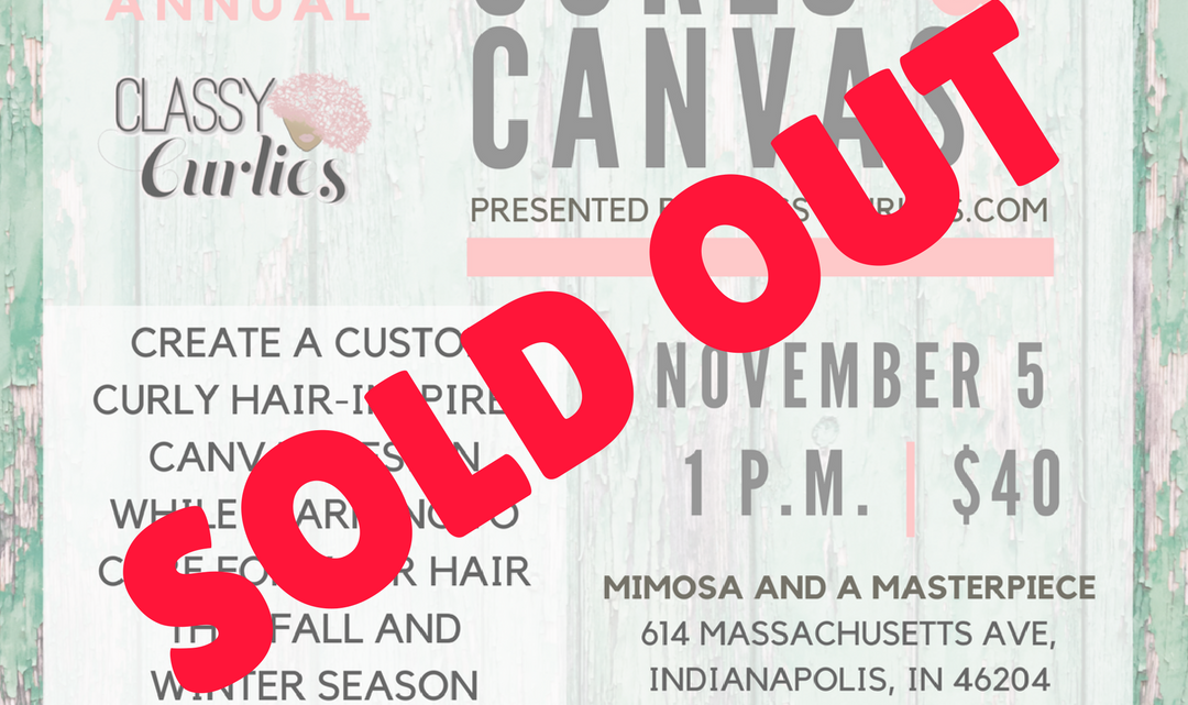 Curls and canvas 2017 sold out - ClassyCurlies