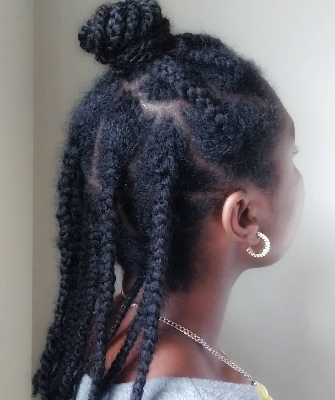 box-braids-no-added-hair-classycurlies - ClassyCurlies DIY, Clean ...
