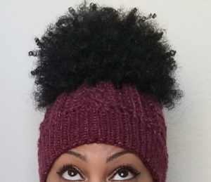 winter hats for natural hair