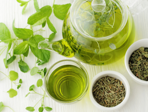 how to use green tea for hair and skin