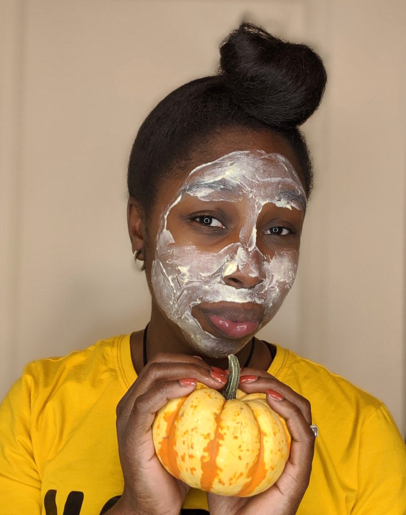 diy pumpkin face mask