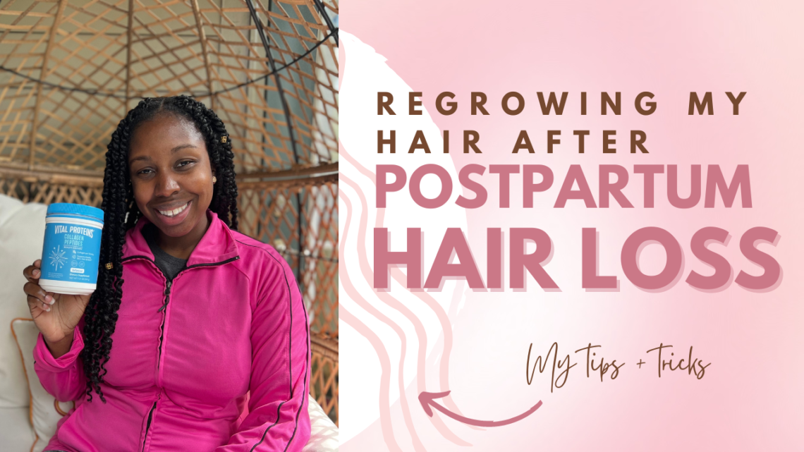 postpartum hair loss tips