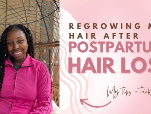 postpartum hair loss tips